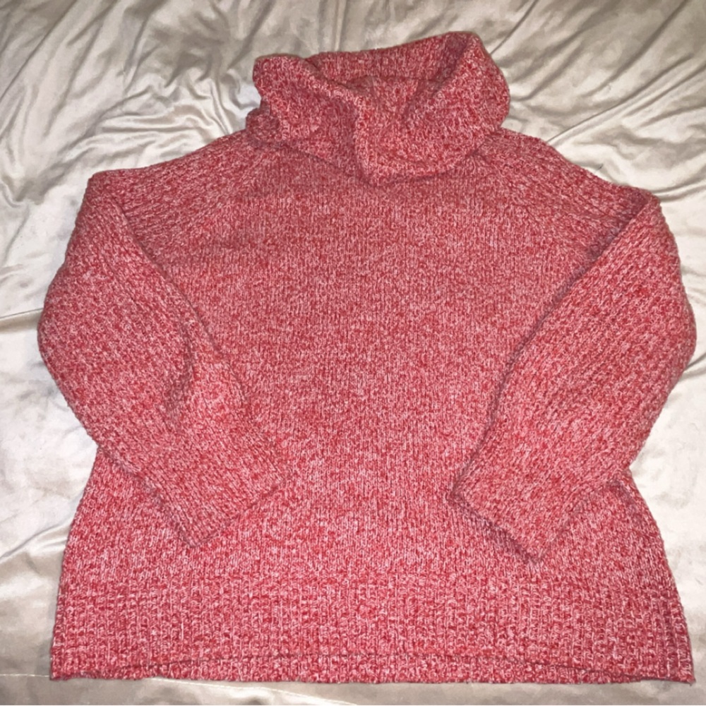 Nine West Red Cowl Neck Sweater Large